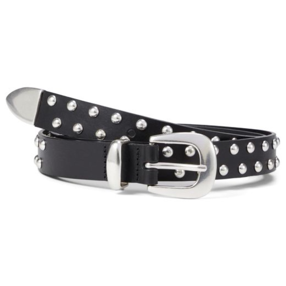 Madewell Skinny Studded Western Belt Sz Small - Gently Used